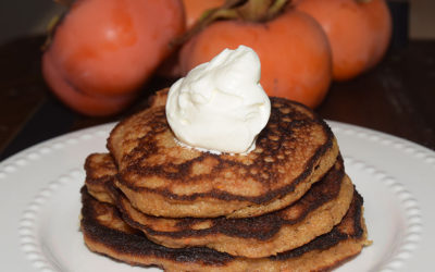 Low-Carb Persimmon Pancakes