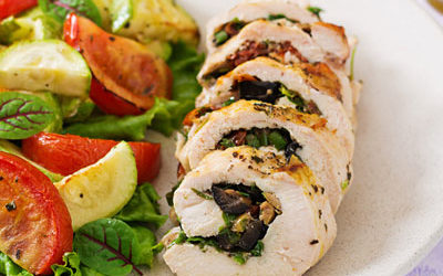 Easy Stuffed COTF Chicken Breasts