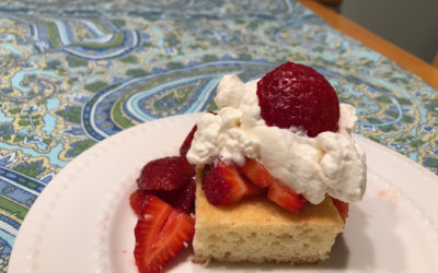 Strawberry Shortcake (Gluten-free, Low-Carb)