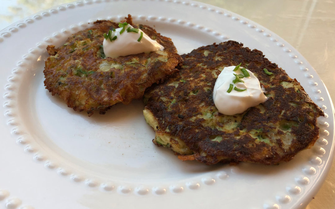 Low-Carb Savory Zucchini Pancakes