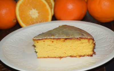 Fresh Orange Almond Cake (Gluten-free)