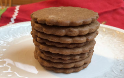 Swedish Pepparkakor  (Traditional Gingersnap Cookies)